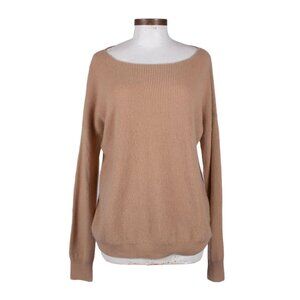 THEORY Tan Cashmere Sweater